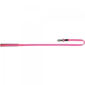 Prestige SOFT PADDED LEASH 3/4" x 4' Hot Pink (122cm) - Click for more info